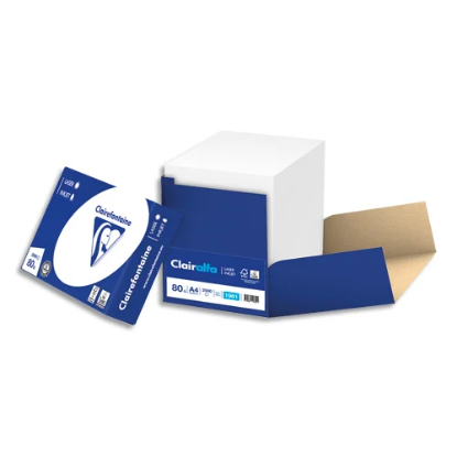 Image de CLAIREFONTAINE - Box de 2500 feuilles papier Blanc CLAIRALFA 80 grammes format A4 1981