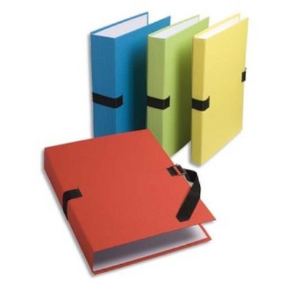 Image de EXACOMPTA - Lot de 10 Chemises extensibles fibres papier 100% recyclées coloris assortis