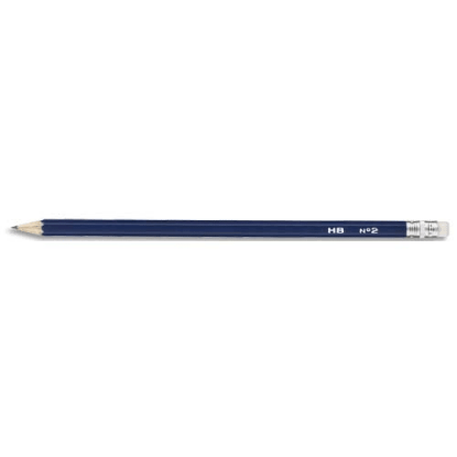 Image de WONDAY -  Boîte de 12 crayons graphite bout gomme HB