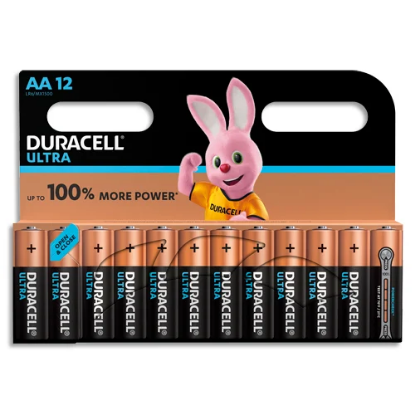 Image de DURACELL Piles Ultra AA x12 5000394004030