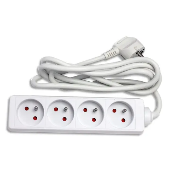 Image de SAFETOOL - Bloc multiprises électriques 4 prises électriques 1,5m GAE100362/B7505.04