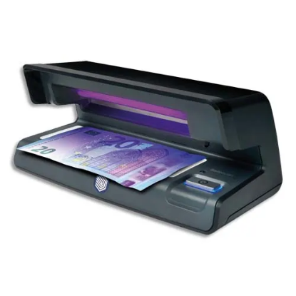 Image de SAFESCAN - Détecteur de faux billets 50 Noir - Dimensions : L20,6 x H10,2 x P9 cm