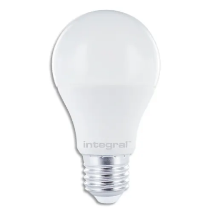 Image de INTEGRAL - Ampoule LED Classic A E27, 9,5 Watts équivalent 60 Watts, 5000 Kelvin 806 Lumen