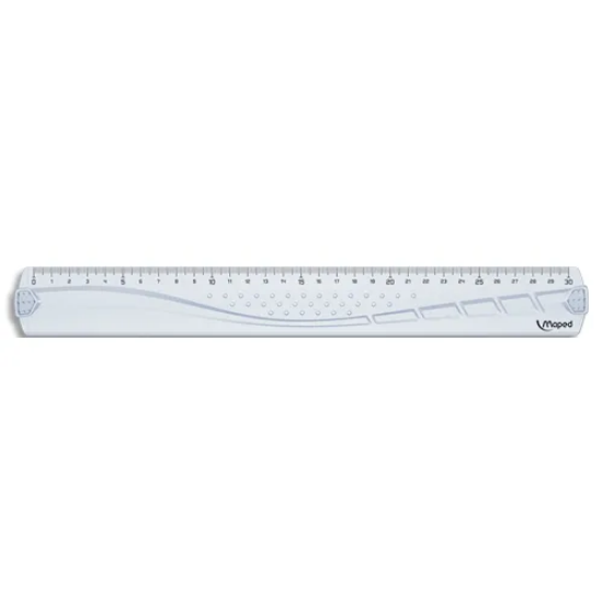 Image de MAPED - Sachet brochable d'1 règle plate GEOMETRIC 20 cm