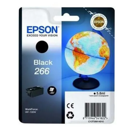 Image de EPSON - Cartouche Jet d'encre Noire Globe C13T26614010
