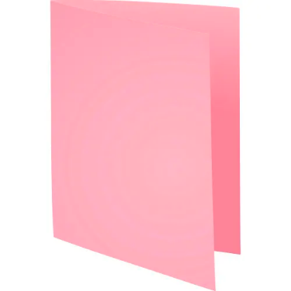 Image de EXACOMPTA - Paquet de 100 chemises SUPER 250 en carte 210 grammes coloris Rose