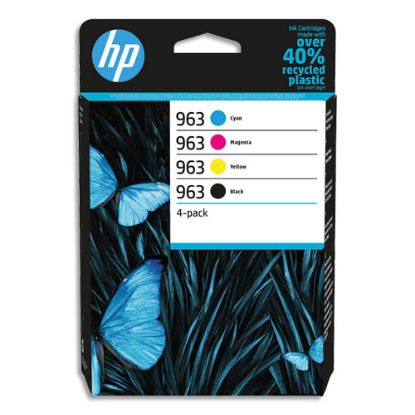 Image de HP - Pack de 4 cartouches jet d'encre 963 6ZC70AE