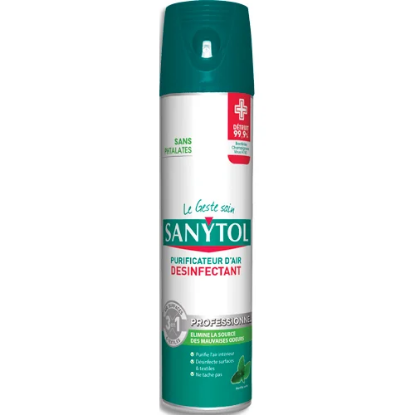 Image de SANYTOL - Purificateur d'air désinfectant surfaces et textiles 600 ml
