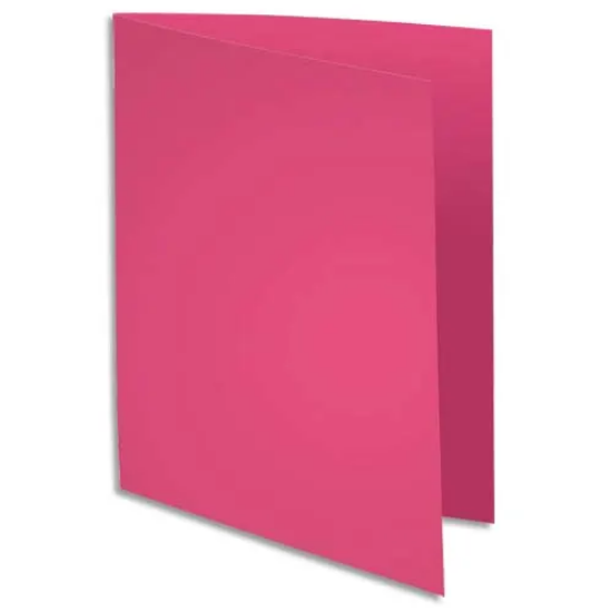 Image de EXACOMPTA - Paquet de 100 chemises ROCK'S en carte 210 grammes coloris Rose