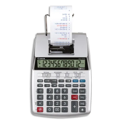 Image de CANON - Calculatrice imprimante portable 12 chiffres P23-DTSC-II 2303C001