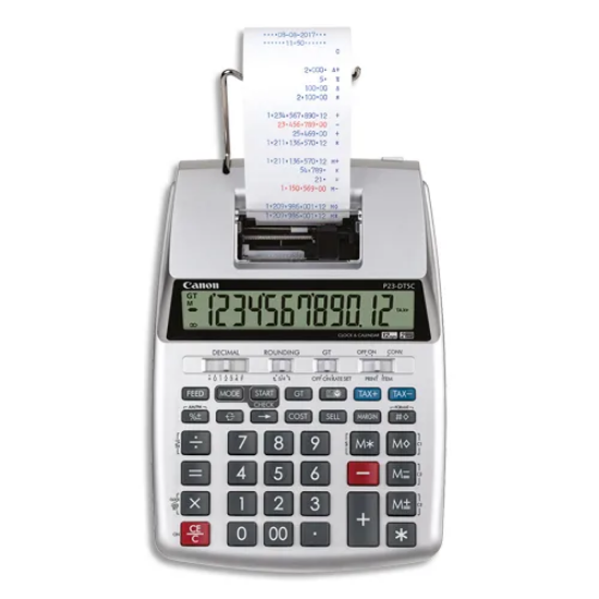 Image de CANON - Calculatrice imprimante portable 12 chiffres P23-DTSC-II 2303C001
