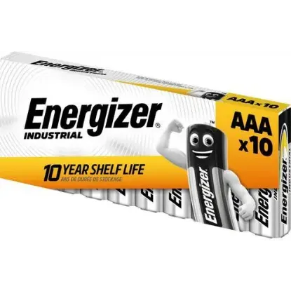 Image de ENERGIZER - Pile Industrial AAA LR03 DP10/120, pack de 10 piles